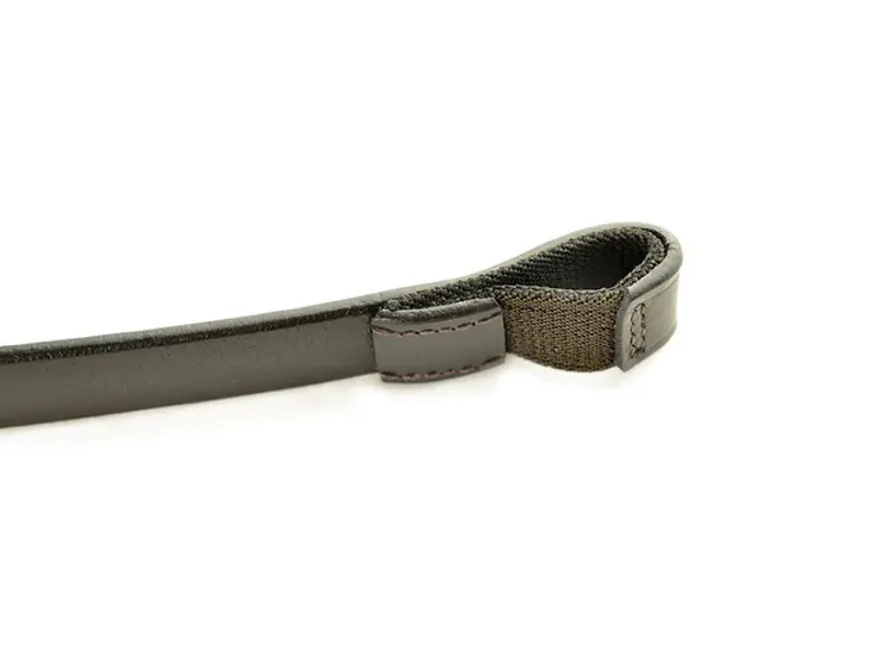 Dever Ascot Elastic Plain Browband - Brown-2