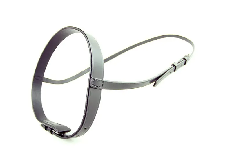 Dever Ascot Plain Cavesson Noseband - Black-2