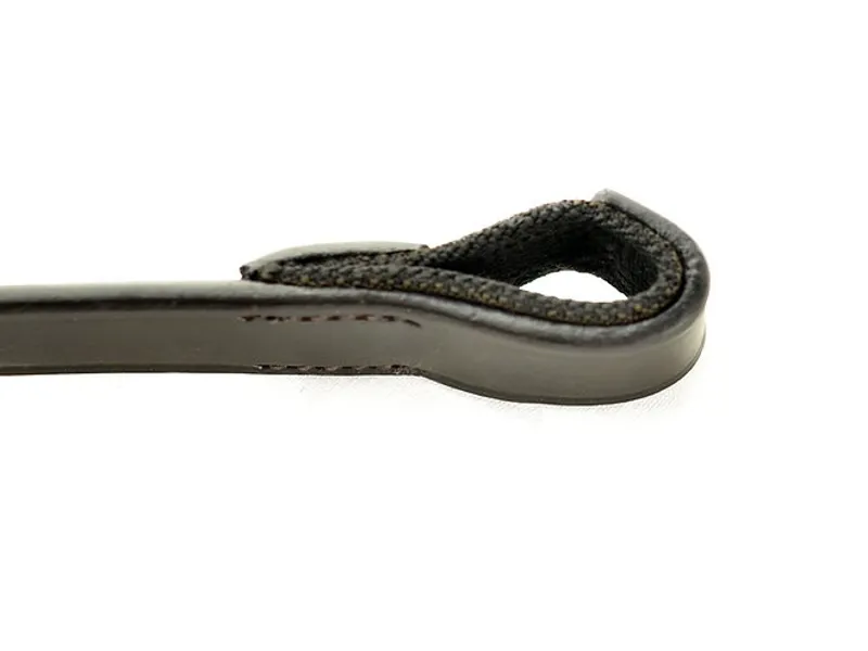 Dever Ascot Elastic Plain Browband - Black-1