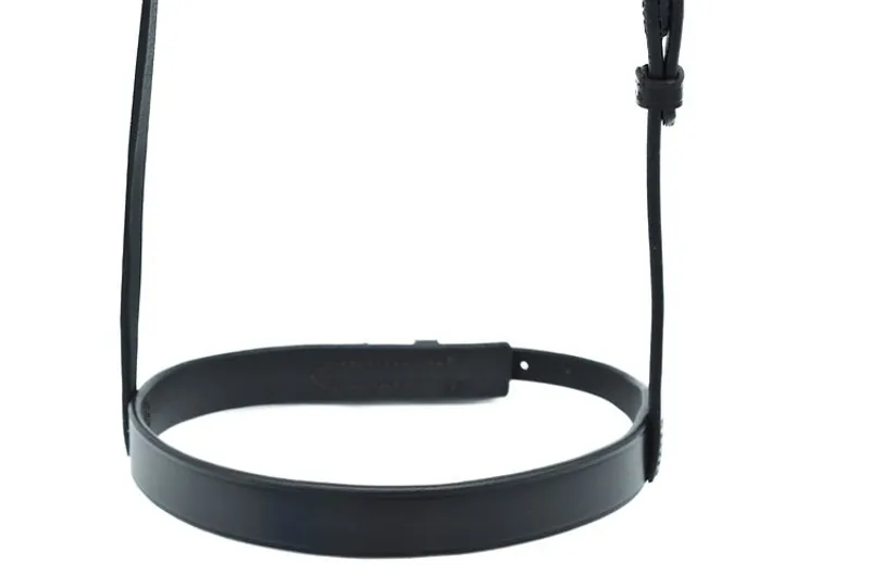 Dever Ascot Plain Cavesson Noseband - Black