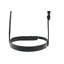 Dever Ascot Plain Cavesson Noseband - Black