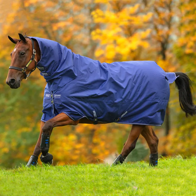 Amigo Hero 900 All-In-One 200g Turnout Rug - Atlantic Blue/Ivory - 5ft6