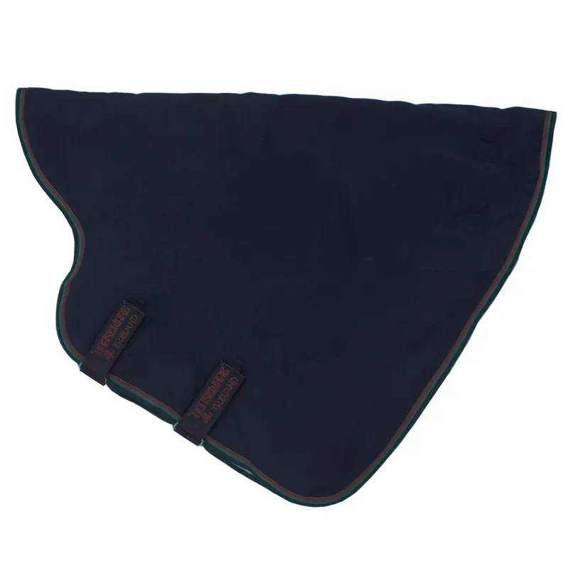 Rambo Optimo 200g Stable Hood - Navy/Burgundy/Teal
