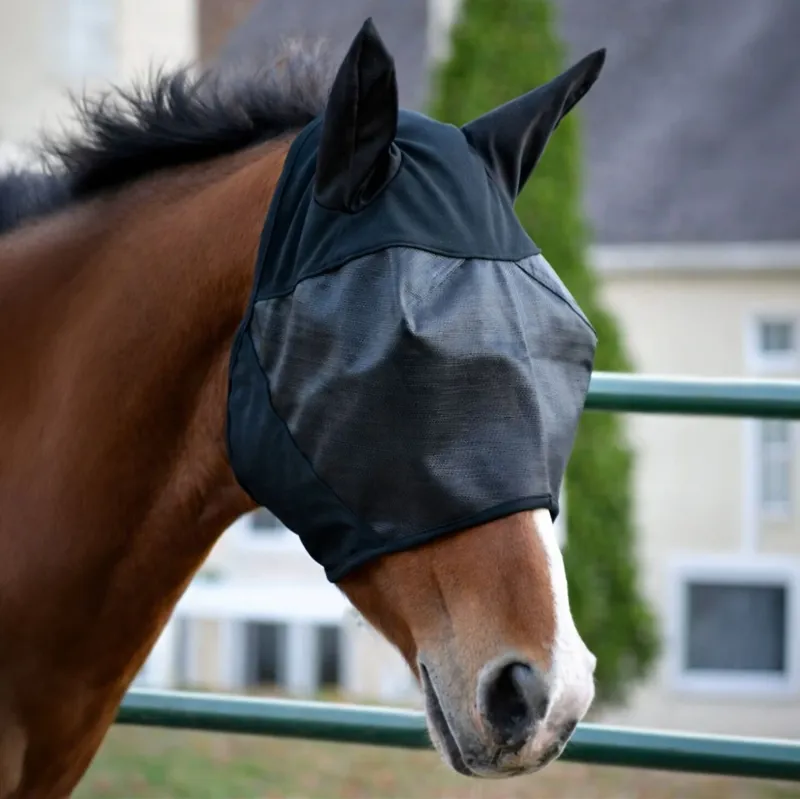 Absorbine Ultrashield Fly Mask with Ears - Black