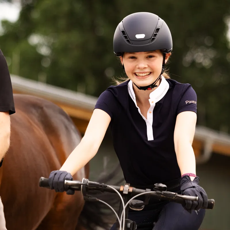 Abus x Pikeur AirDuo Riding Hat - Black-5