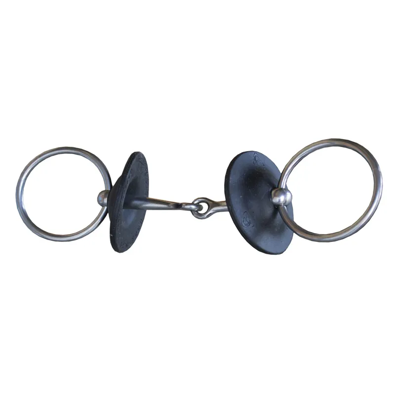 Acavallo Contoured Gel Bit Guards - Black-3