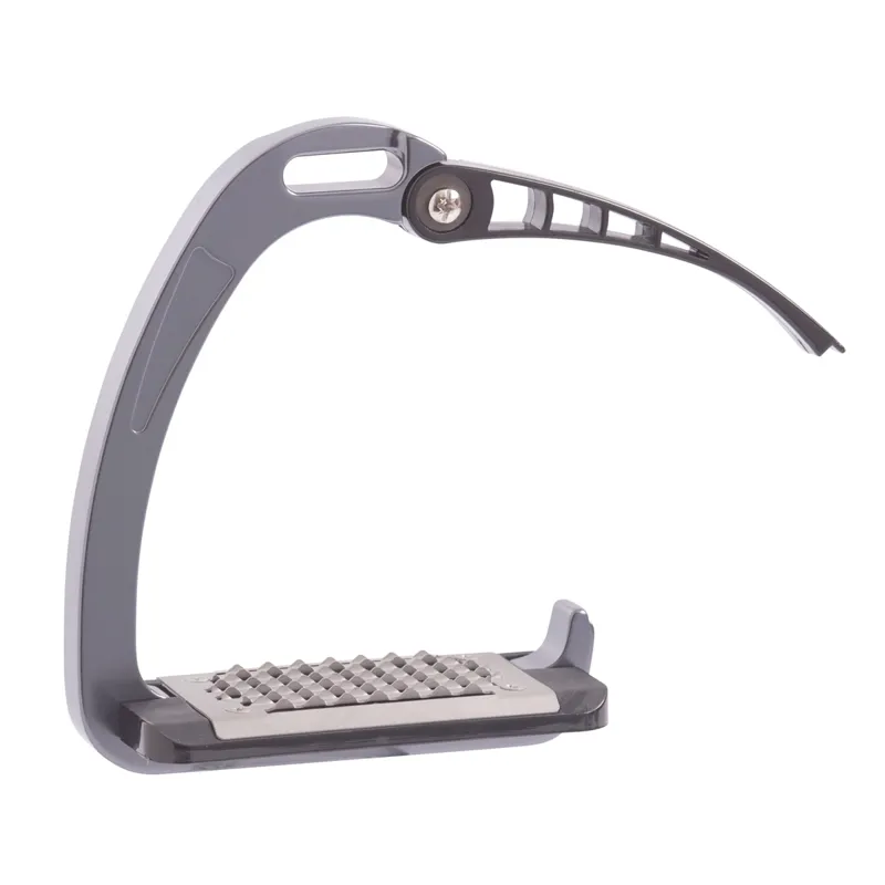 Acavallo Arena AluPro Stirrup Irons - Silver-1