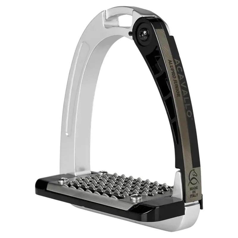 Acavallo Arena AluPro Junior Stirrup Irons - Aluminium