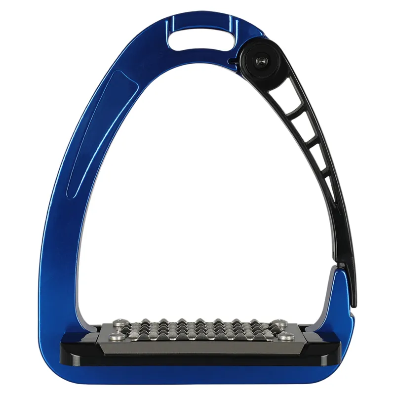 Acavallo Arena AluPro Stirrup Irons - Blue-2