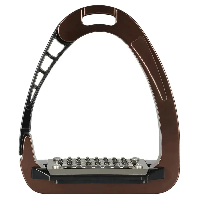 Acavallo Arena AluPro Stirrup Irons - Brown-5
