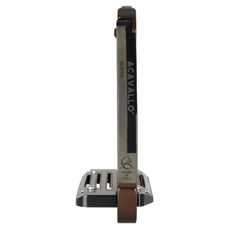 Acavallo Arena AluPro Stirrup Irons - Brown-6