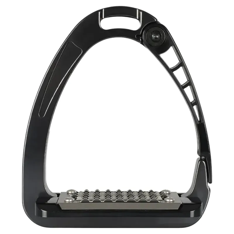 Acavallo Arena AluPro Stirrup Irons - Charcoal-2