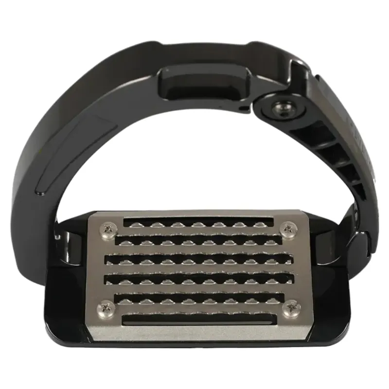 Acavallo Arena AluPro Stirrup Irons - Charcoal-4