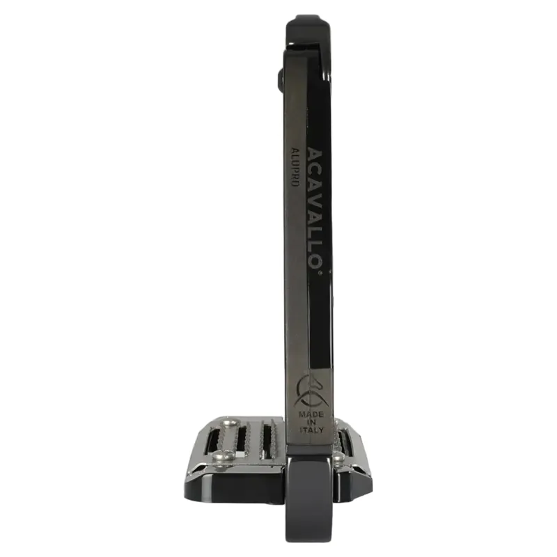 Acavallo Arena AluPro Stirrup Irons - Charcoal-7
