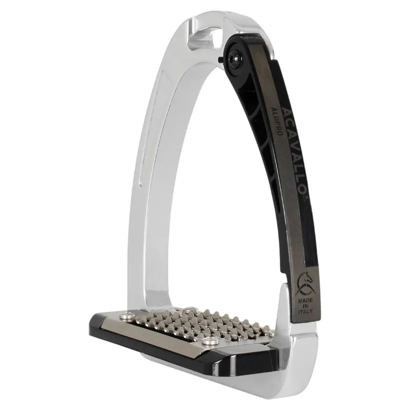 Acavallo Arena AluPro Stirrup Irons - Silver