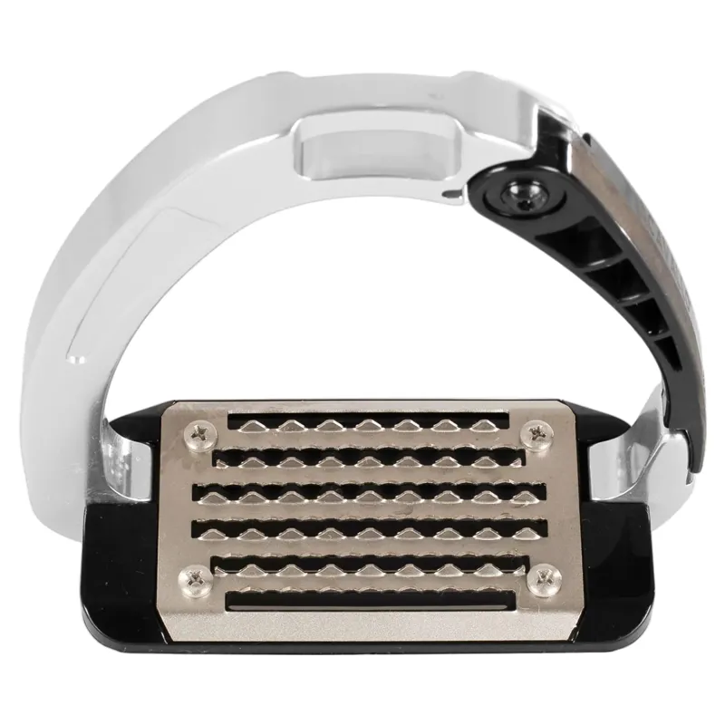 Acavallo Arena AluPro Stirrup Irons - Silver-3