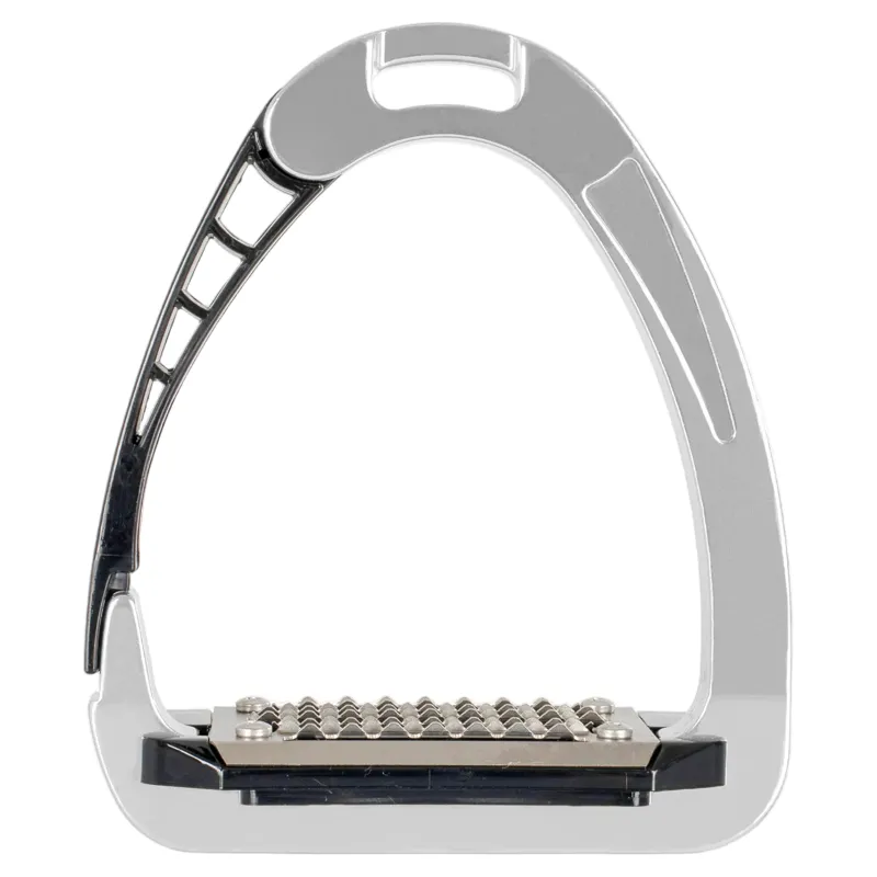 Acavallo Arena AluPro Stirrup Irons - Silver-5