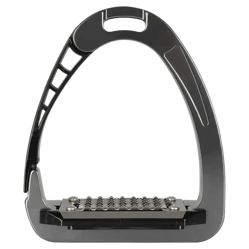 Acavallo Arena AluPro Stirrup Irons - Titanium-5