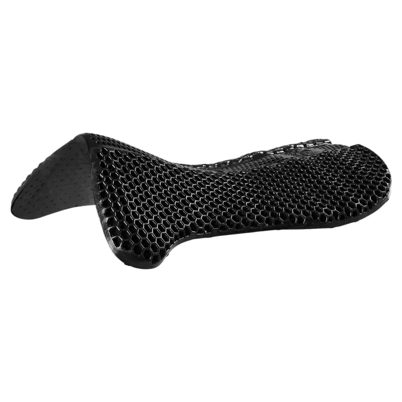 Acavallo Hexagonal Holes Non-Slip Gel Pad - Black