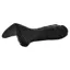 Acavallo Hexagonal Holes Non-Slip Gel Pad - Black