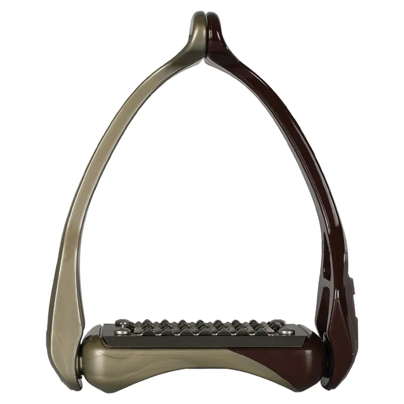 Acavallo Opera Stirrups - Brown-5
