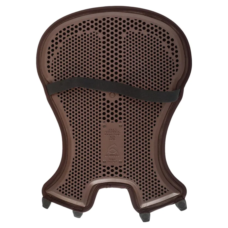 Acavallo Western Classic Gel-In Dri-Lex Standard Seat Saver - Brown-2