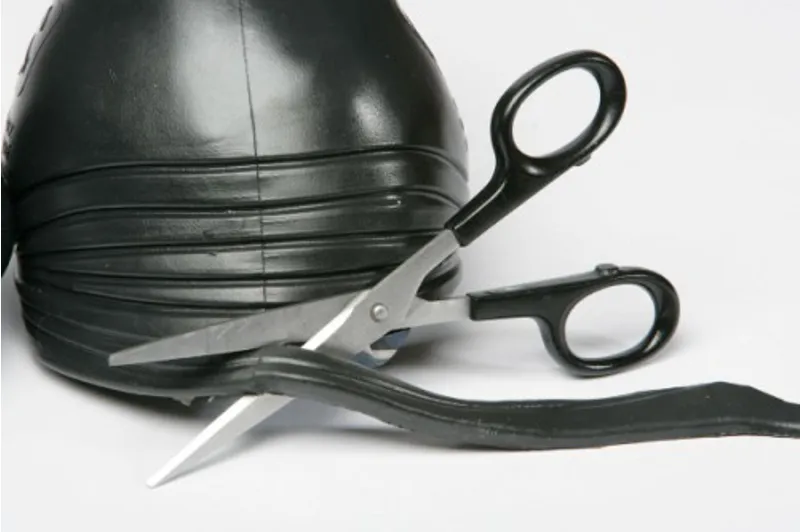 Acavallo Gel Hoof Overreach Boots - Black-1