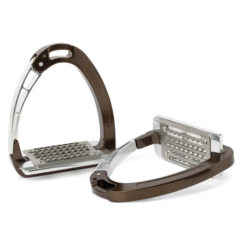 Acavallo AluPlus Stirrups - Brown