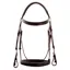 Dever Ascot Comfort Padded Show Bridle - Brown
