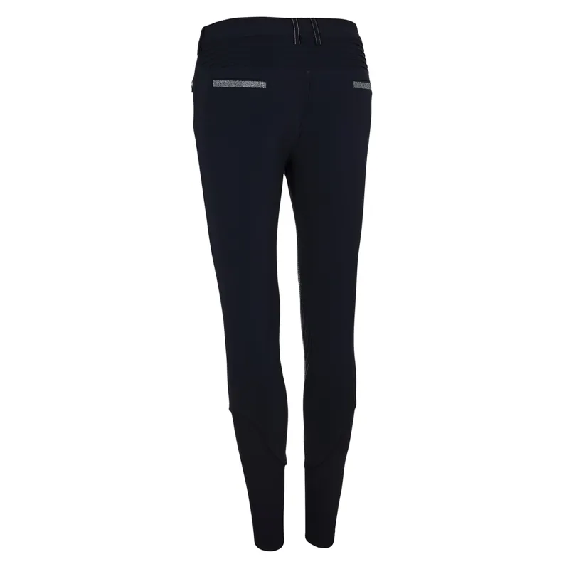 Samshield Adele Knee Grip Womens Breeches - Navy-1