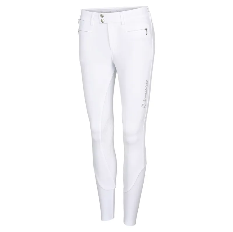 Samshield Adele Knee Grip Ladies Competition Breeches - White