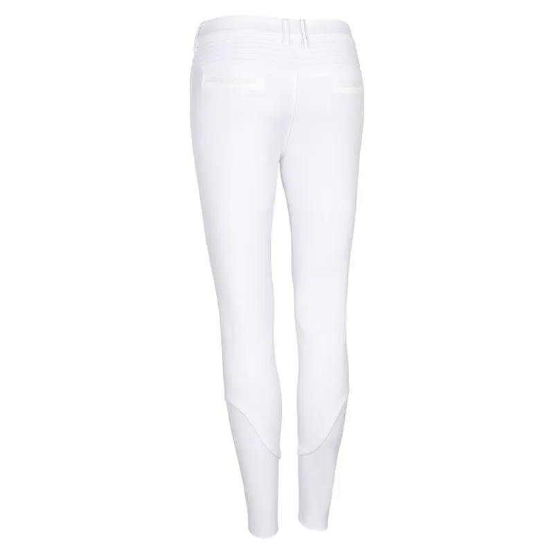 Samshield Adele Knee Grip Ladies Competition Breeches - White-1