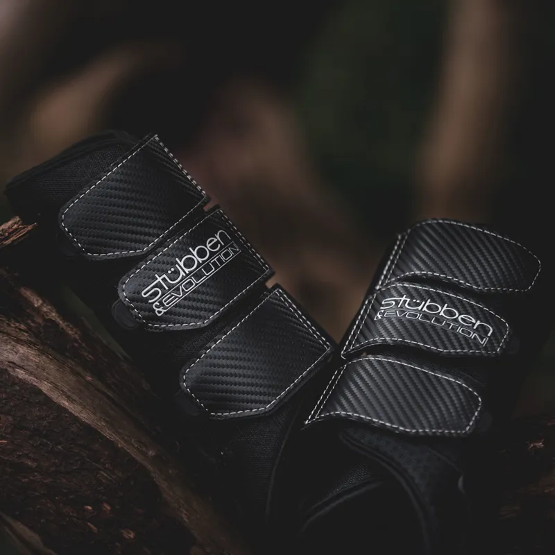 Stubben and Evolution Airflow Brushing Boots - Black-3