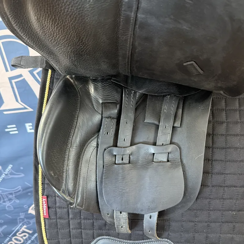 Albion K2 Adjusta General Purpose Saddle -  Black 17in MW -4