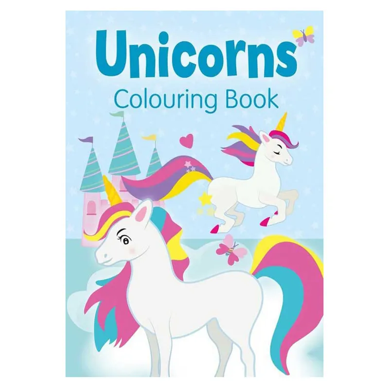 Alligator Books Unicorn Colouring Book