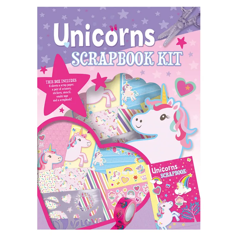 Alligator Books Unicorn Scrapbook Kit