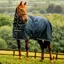 Amigo Ripstop 900D Plus 0g Turnout Rug - Witney Navy