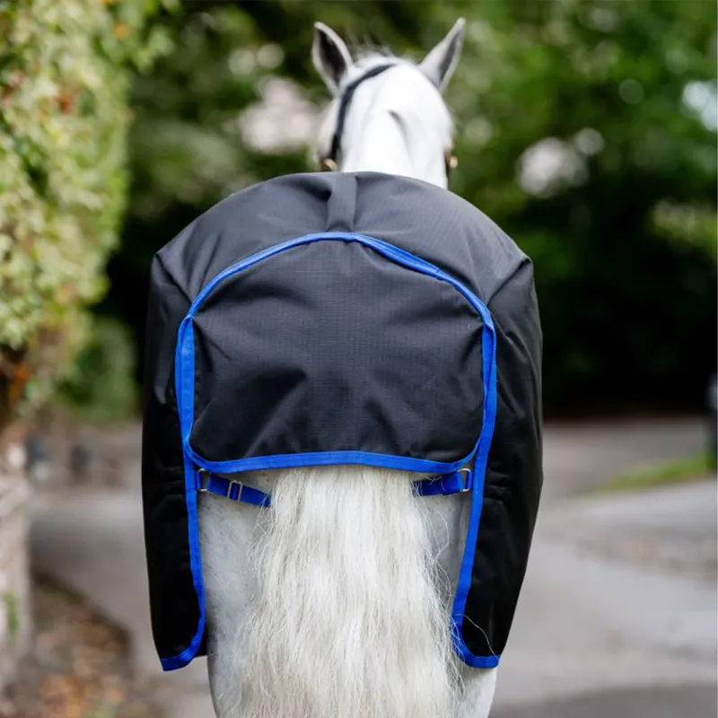 Amigo Ripstop 900 Pony Plus 50g Turnout Rug - Black/Classic Blue-3