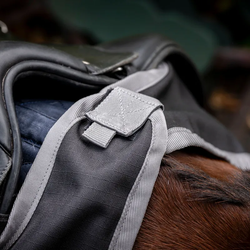 Amigo Ripstop Waterproof Exercise Sheet - Black/Titanium Grey-2