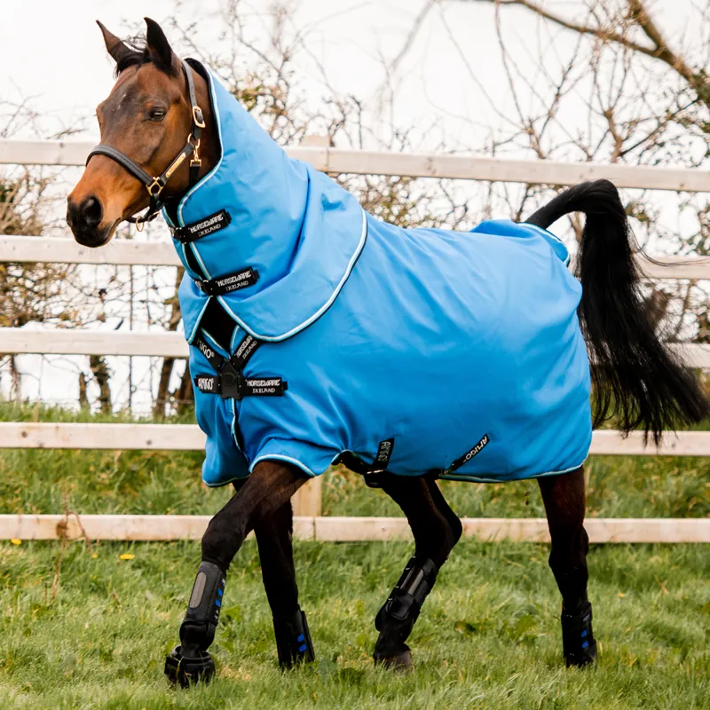 Amigo Hero 900 Plus 200g Disc Front Turnout Rug - Daphne Blue/Black