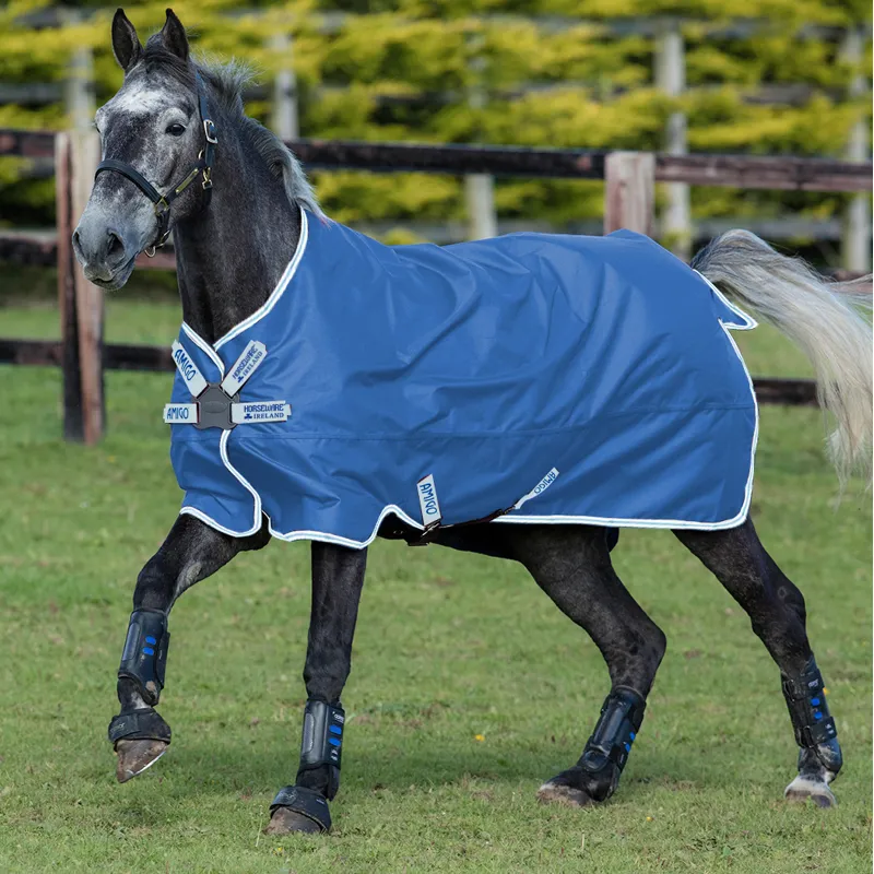 Amigo Hero 900 Lite 50g Disc Front Turnout Rug - True Navy/Blue - 5ft6