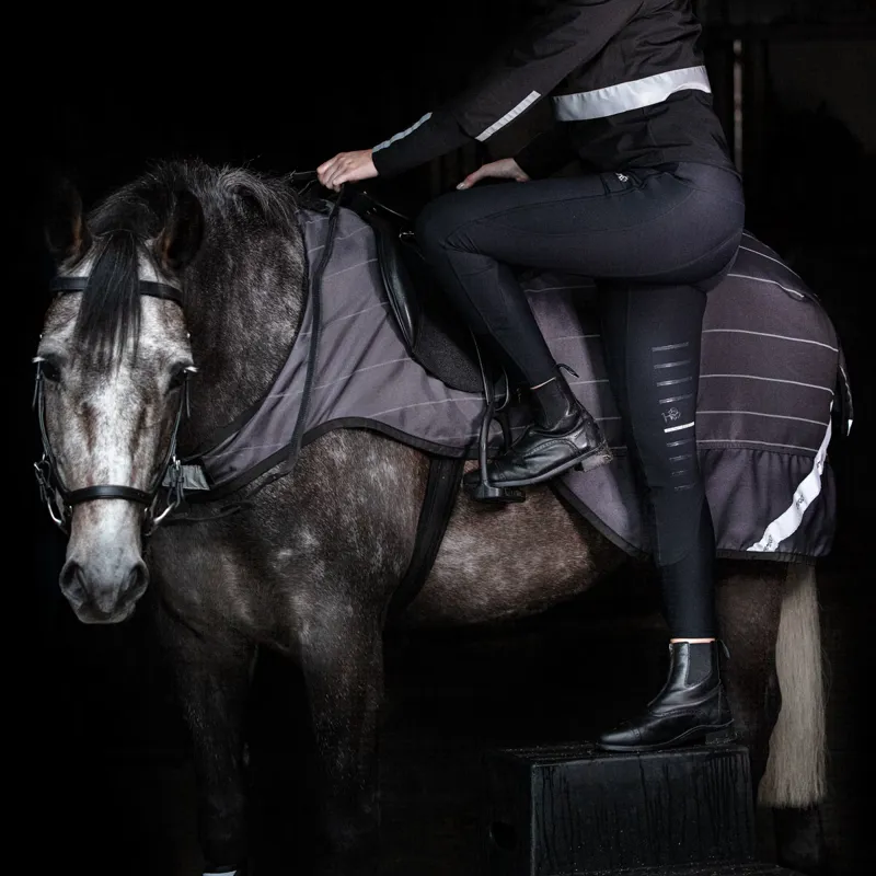 Amigo Reflectech Waterproof Competition Exercise Sheet - Grey/Black-1