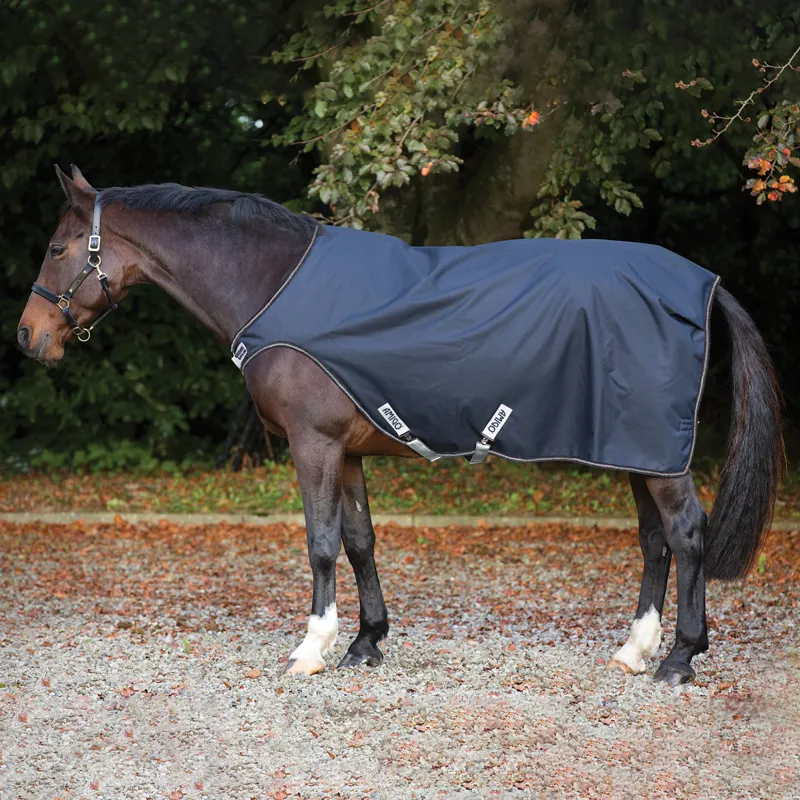 Amigo 100g Waterproof Walker Rug - Navy/Navy/White-1