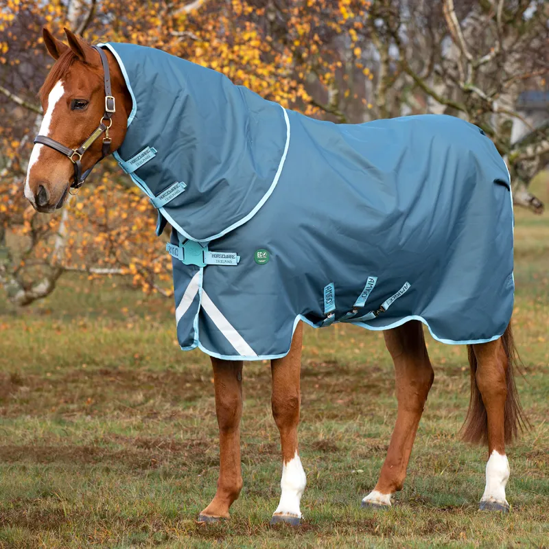 Amigo AmECO 1200D Plus 250g Turnout Rug - Dark Blue/Teal