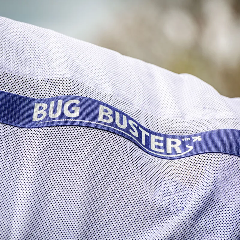Amigo Bug Buster Fly Rug - Lavender/Atlantic Blue/Ivory-3