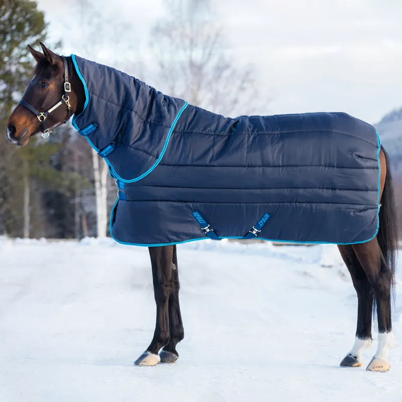 Amigo Insulator Plus Super Heavy 550g Stable Rug - Navy/Electric Blue