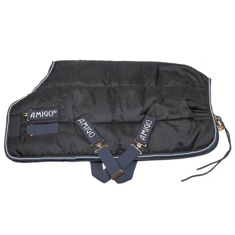 Amigo Insulator 100g Lite Stable Rug - Navy/White-1