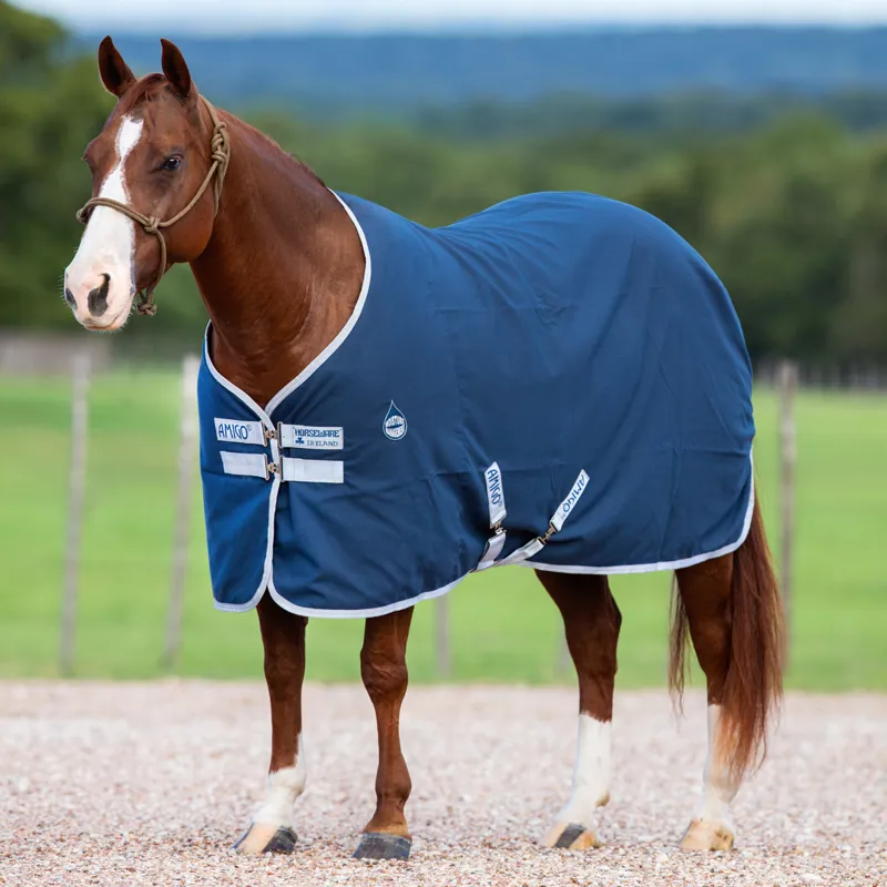Amigo Stable Sheet - Navy/Silver