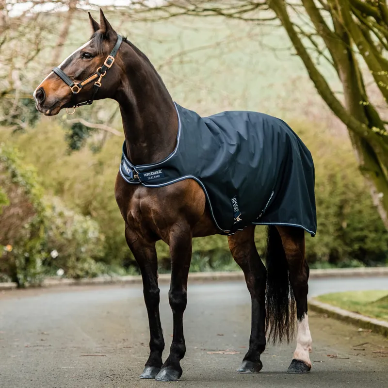Amigo 100g Waterproof Walker Rug - Navy/Navy/White