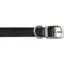 Ancol Leather Dog Collar - Black
